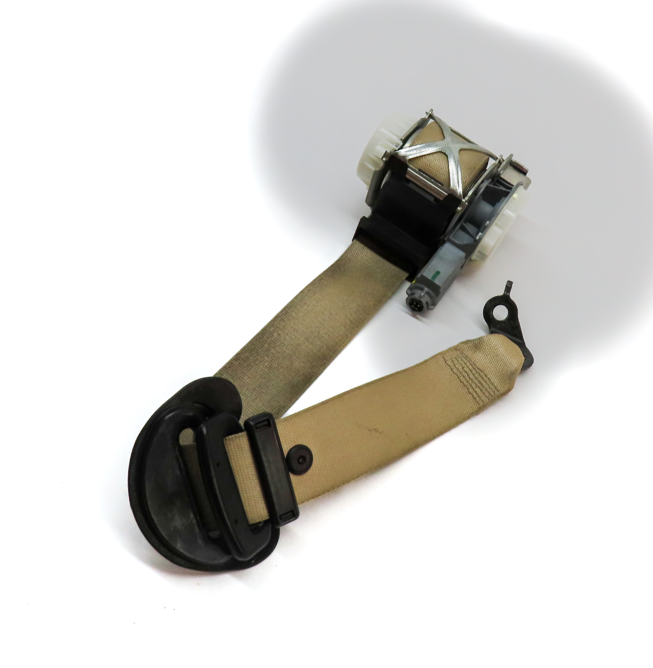 2012-2014 BMW 320i 328i 335i (F30) SEDAN LEFT FRONT SEATBELT RETRACTOR(Beige) — exact item pictured